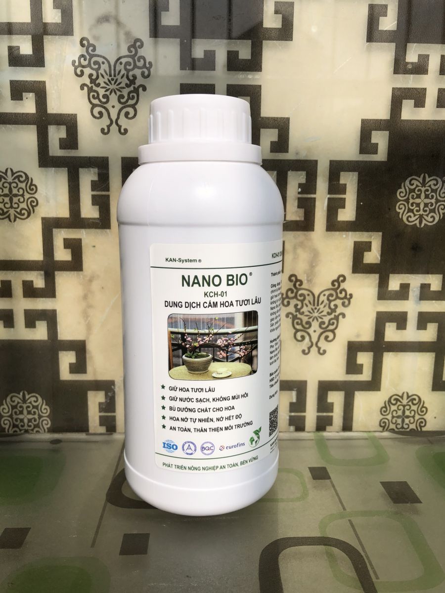 Nano Bio Nước cắm hoa tươi lâu, khử mùi nước